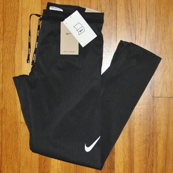 Nike AeroSwift Dri-Fit ADV Running Tights Mens S Black - Picture 1 of 11